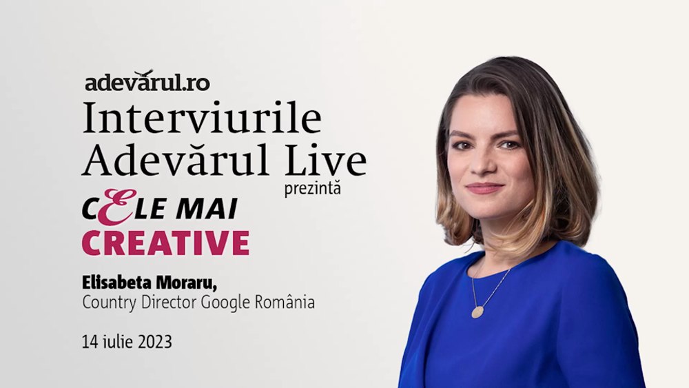 Informatica este abilitatea esențială. Despre joburile viitorului cu Elisabeta Moraru, Country Director Google România