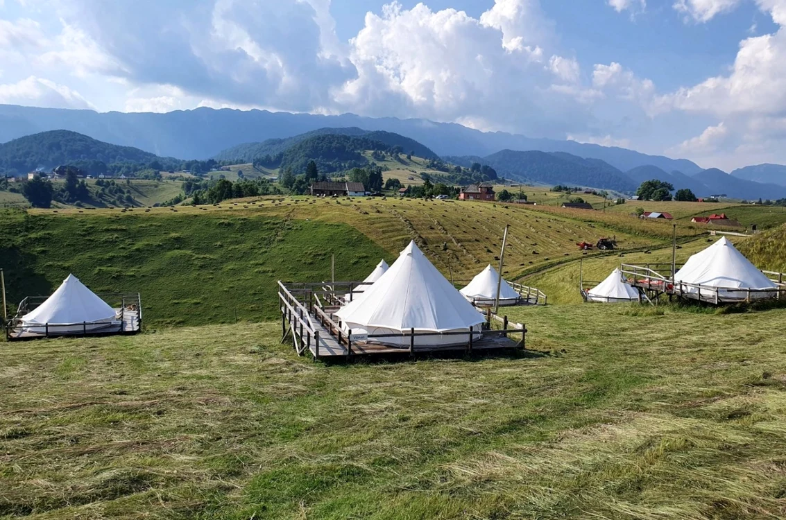 Glampingul Ursa mica de la Şirnea 1 SURSA FOTO carpathianursa.ro