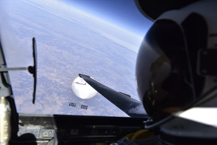 Recent, un Lockheed U-2S a primit misiunea de a supraveghea balonul care a traversat SUA FOTO DoD