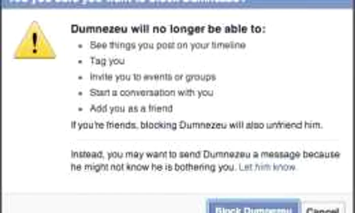 unfriend Dumnezeu