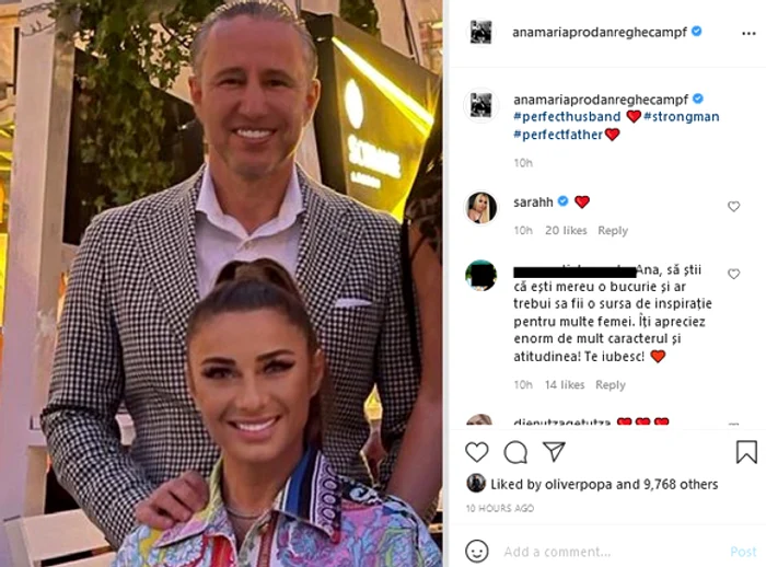 Anamaria și Reghe, alături de copiifoto: Instagram