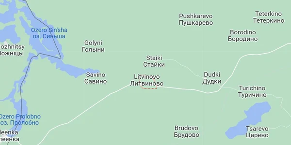 Regiunea Pskov langa granita cu Belarus FOTO Google Maps jpg