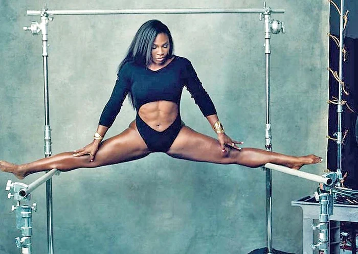 
    Serena, la şedinţa  foto pentru New  York Magazine   