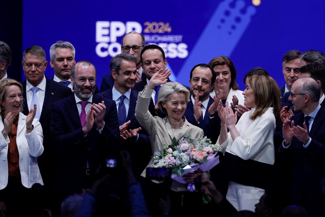 Ursula von der Leyen a primit un „da” ferm doar de la jumătate dintre delegați FOTO Inquam Photos