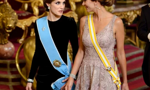 Official Dinner Of Spanish Royals And President Mauricio Macri And Wife jpeg