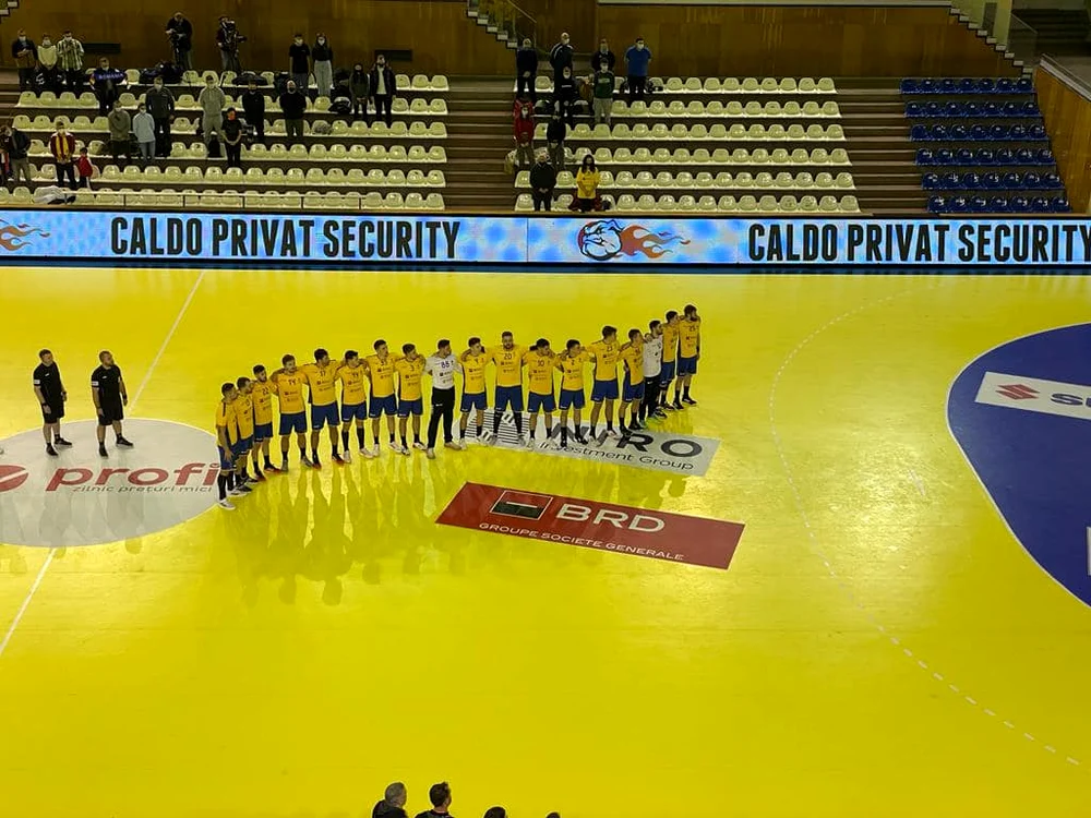 Echipa de handbal a României se pregătește la Cluj (Foto: Facebook / FRH)