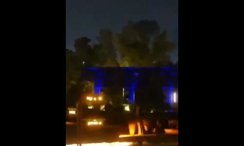 statia cia din riad a fost lovita de o drona foto x @RyanRozbiani png