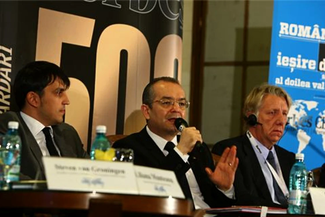 Premierul Emil Boc la Forbes România CEO Forum 2011