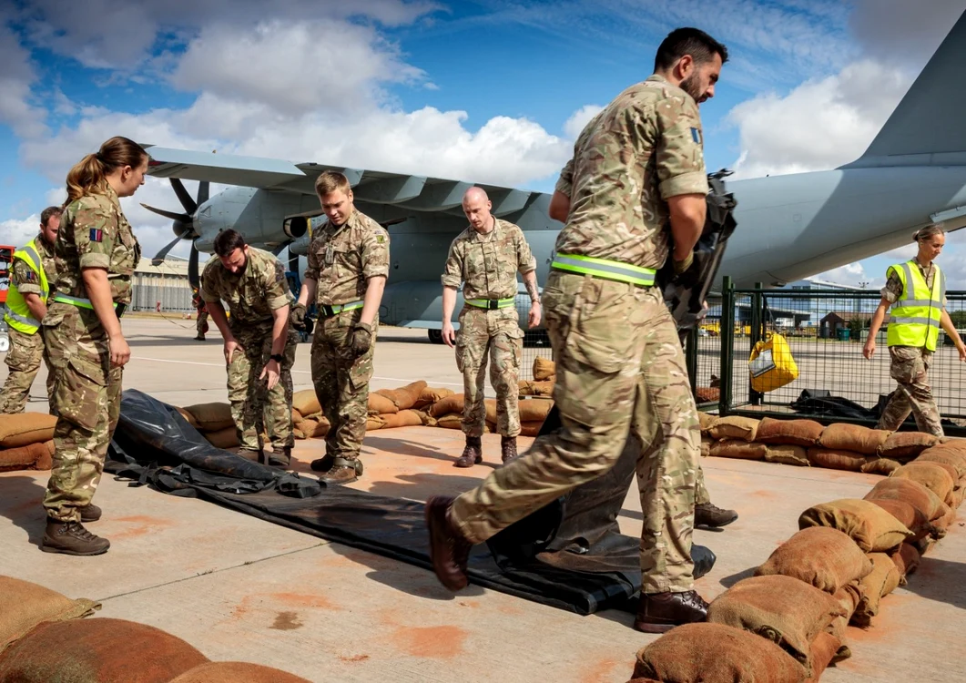 Aviatori britanici FOTO Royal Air Force