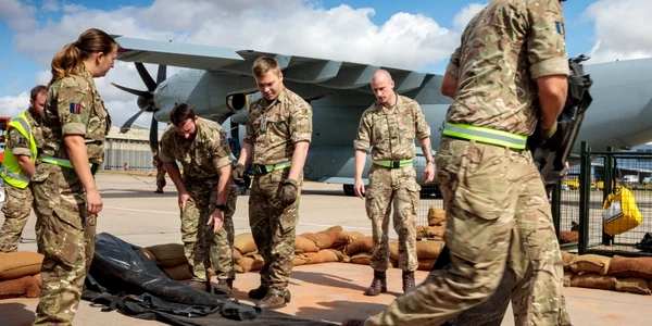 Aviatori britanici FOTO Royal Air Force 