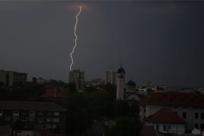 Vreme rea la Constanţa FOTO Adevărul Constanţa