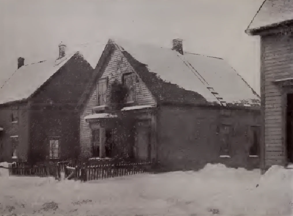 Casa a fost abandonată