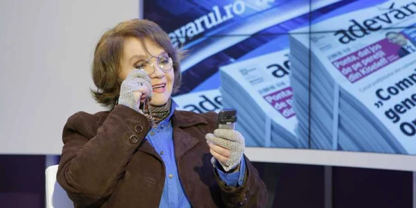 Margareta Pâslaru la Adevărul Live FOTO Eduard Enea 