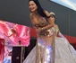 Brigitte Pastramă a avut o seară plină de emoții la lansarea colecției „Angel Wings” și inaugurarea showroom-ului de materiale și broderii de lux