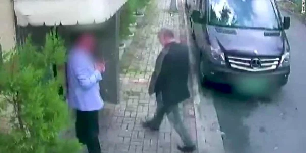 Jamal Khashoggi filmat in timp ce intră în Consulatul Arabiei Saudite în Istanbul pe 2 octombrie