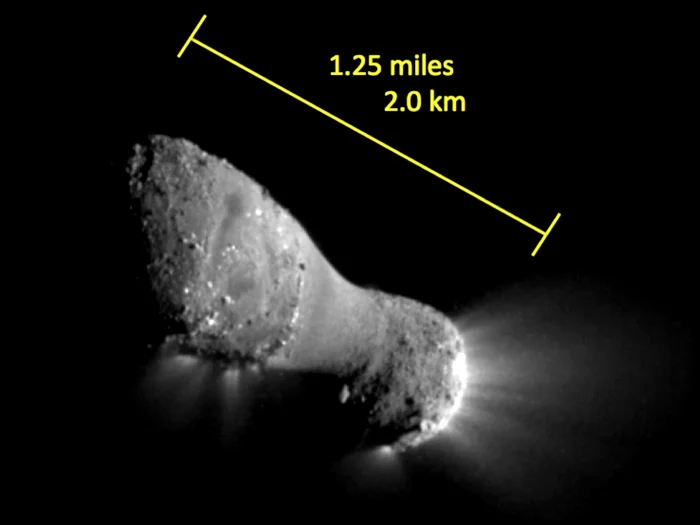 Cometa a trecut la o distanţă de 18 milioane de kilometri de Terra, în toamna anului 2010