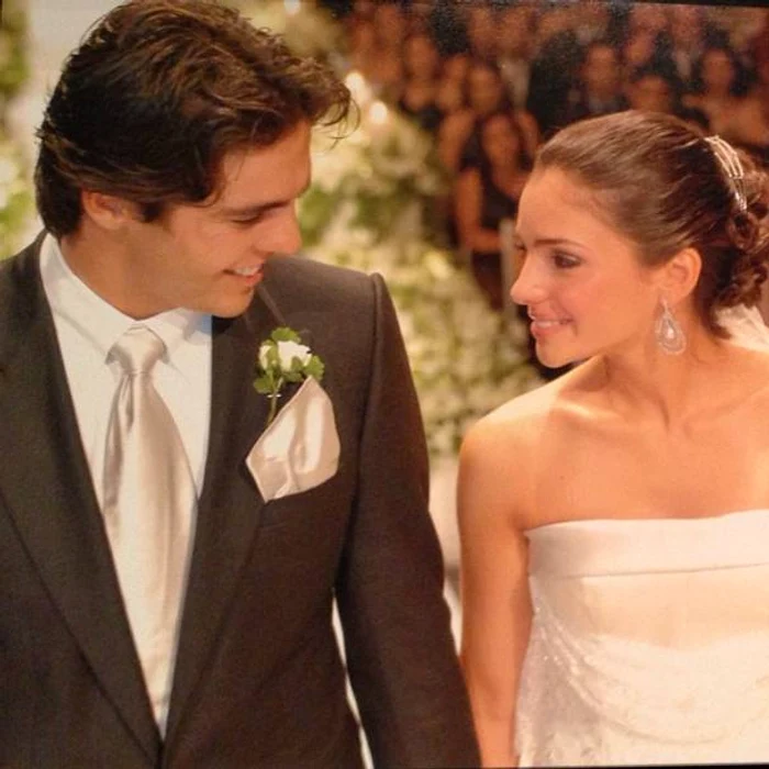 Kaka şi soţia sa, Caroline