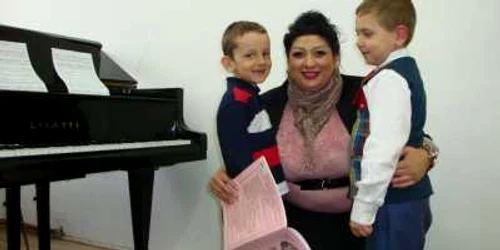 Andreea Andrei și elevii săi excelenți