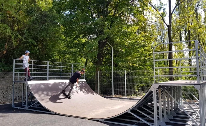 Skate parc Câmpina FOTO Primăriacâmpina.ro