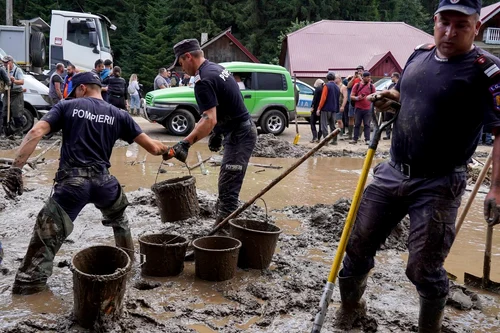 Intervențiile continuă în ritm susținut în județul Suceava. FOTO: DSU