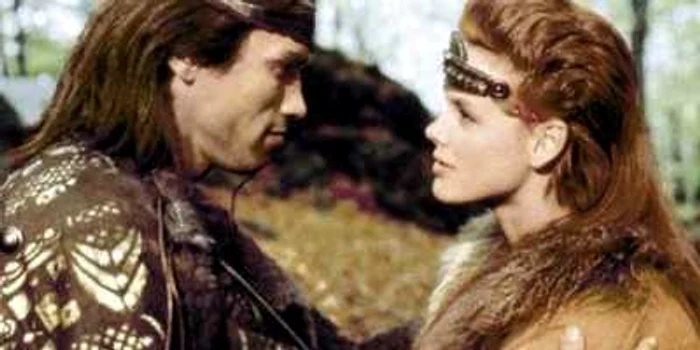 Arnold şi Brigitte s-au cuplat în timpul filmărilor pentru pelicula "Red Sonja"