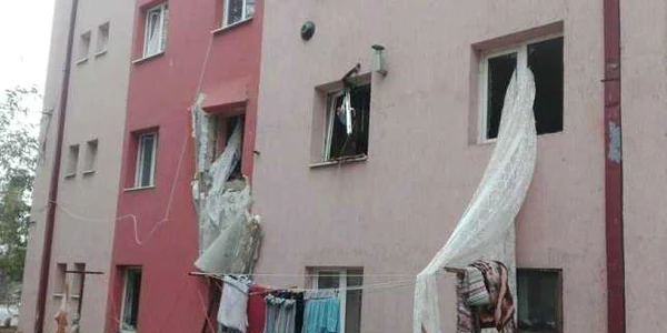 Explozie într-un bloc din Lugoj