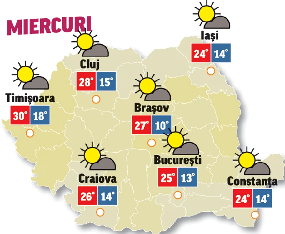 Prognoza meteo 16 septembrie anunță o zi superbă de toamnă