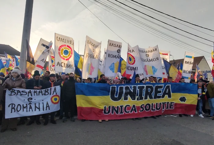 Unioniștii au cerut unirea cu Republica Moldova FOTO Adevărul