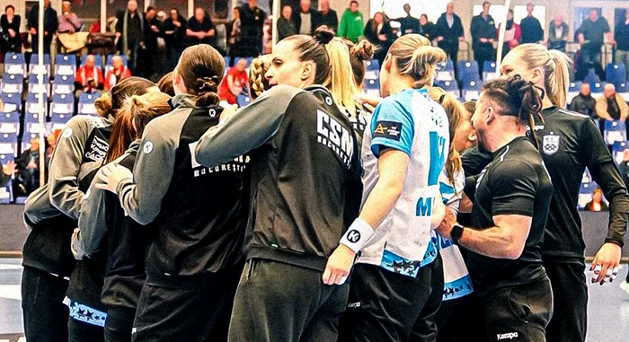 CSM București, prestație bună în Danemarca. Foto Facebook CSM