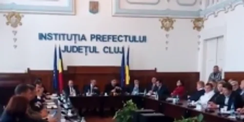 cluj sedinta cj pata rat. foto remus florescu