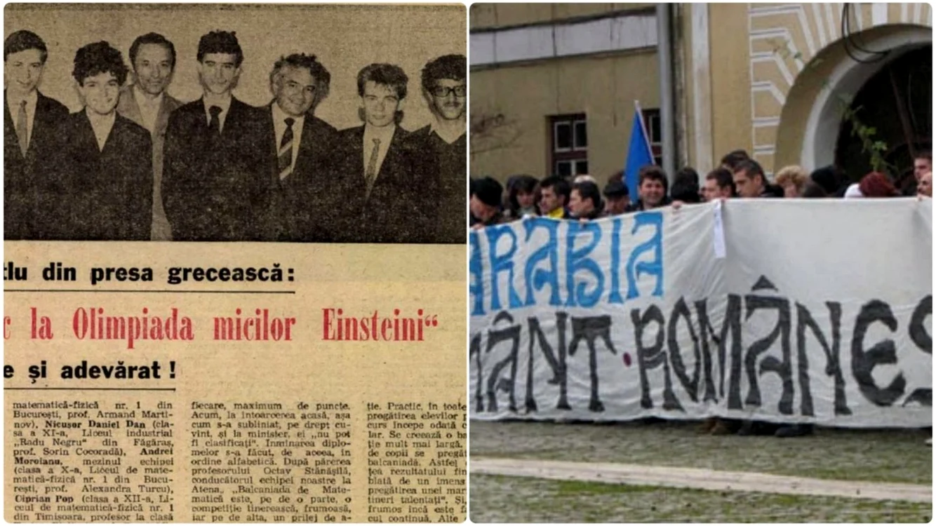 Nicușor Dan și George Simion, primele apariții media. Sursa Flacăra 1987, Noii Golani 2006