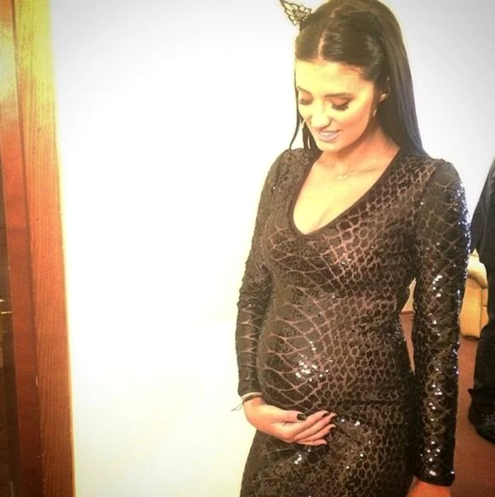 Cele mai sexy apariţii ale Antoniei, în timpul sarcinii