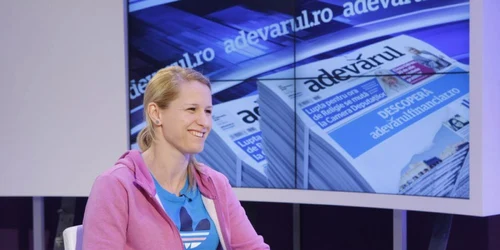 Alina Tecşor la Adevarul Live FOTO Eduard Enea