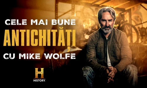 „Cele mai bune antichități cu Mike Wolfe”, la HISTORY Channel