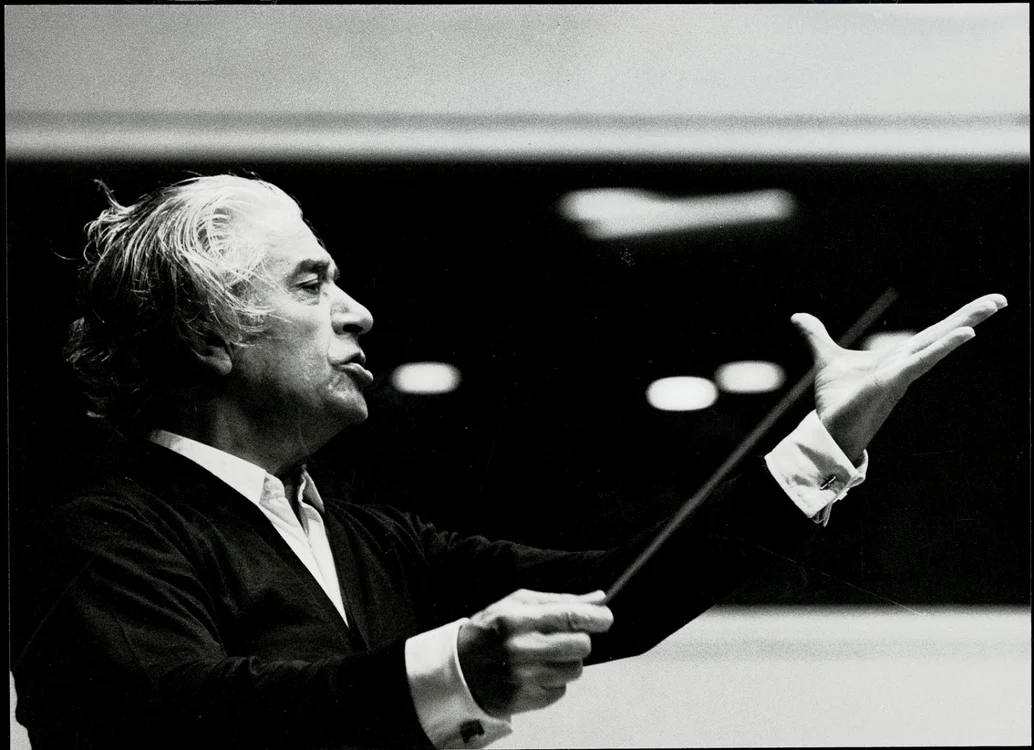 Sergiu Celibidache FOTO Fundaţia Sergiu Celibidache