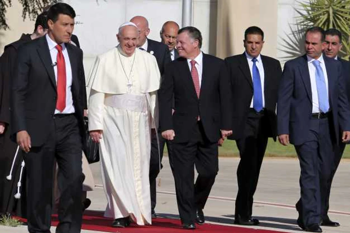 papa francisc în orientul mijlociu FOTO Reuters