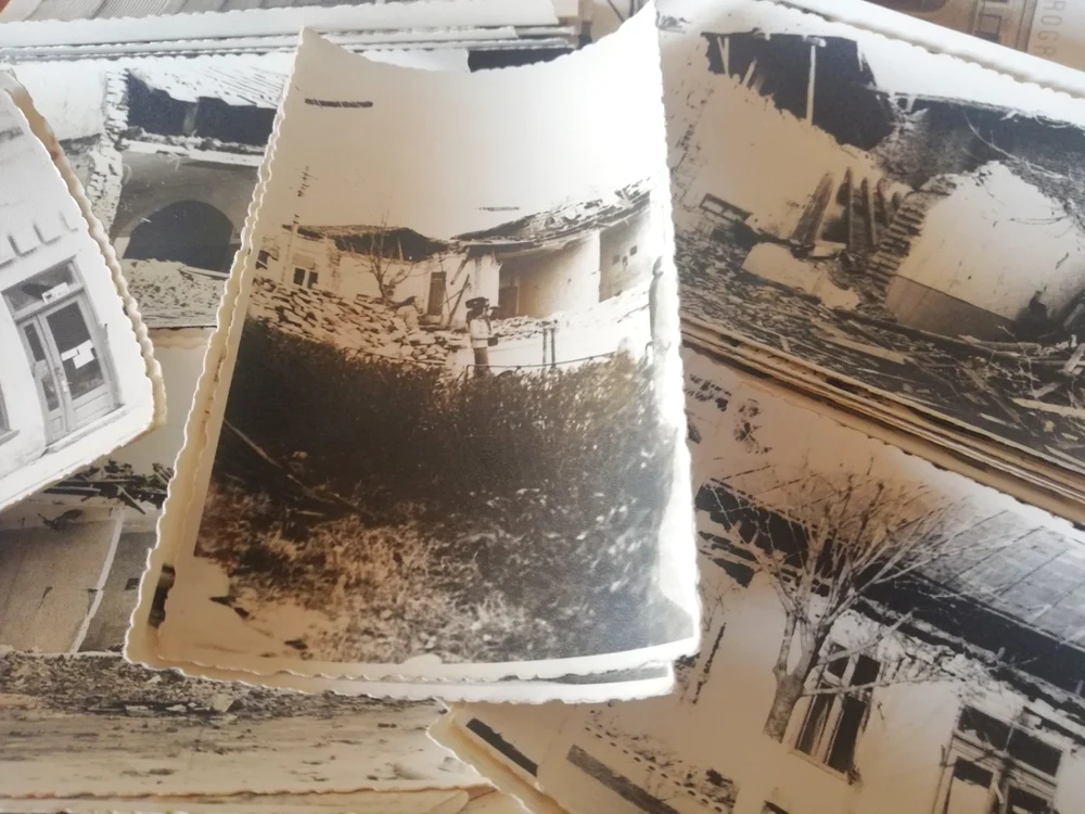 Imagini nepublicate cu Zimnicea după cutremurul din 1977  FOTO: arhiva personală Marian Nedelcu