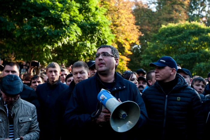 Renato Usatîi anunţă că singura formaţiune cu care va face coaliţie este Platforma „DA” FOTO: Alexandru Tarlev