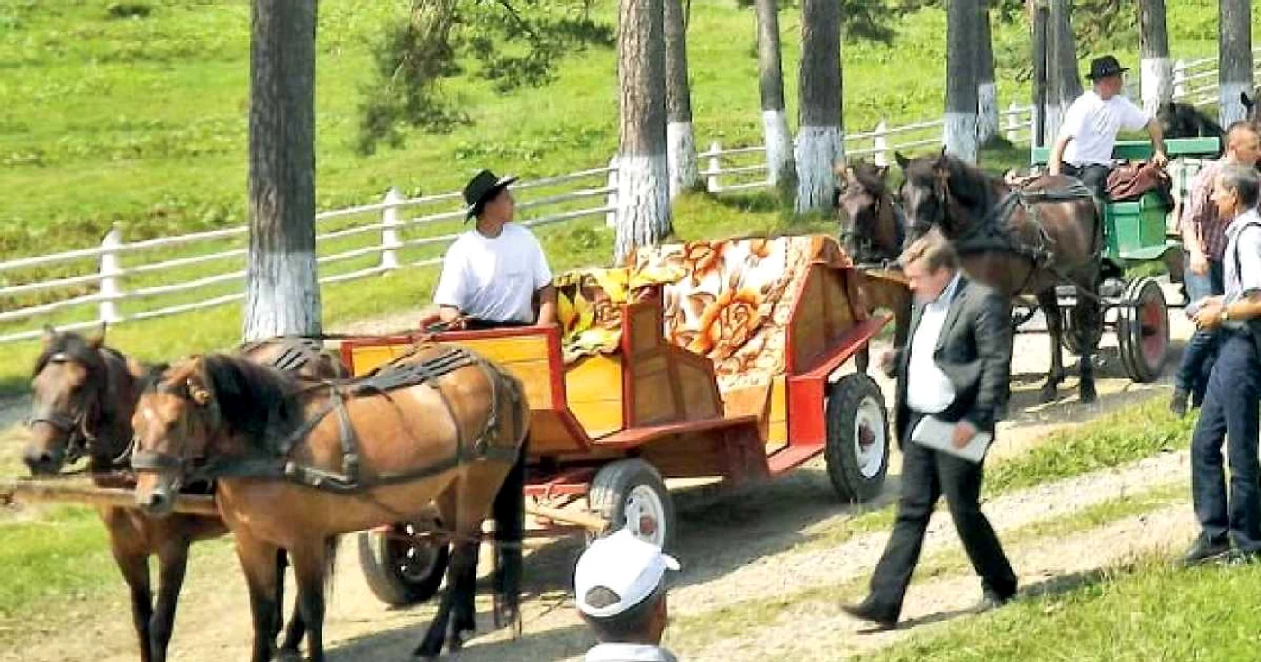 Huţulii din nordul Bucovinei îi vor învăţa pe musafiri cioplitul în os, cântecul la bucium şi-i vor plimba călare  