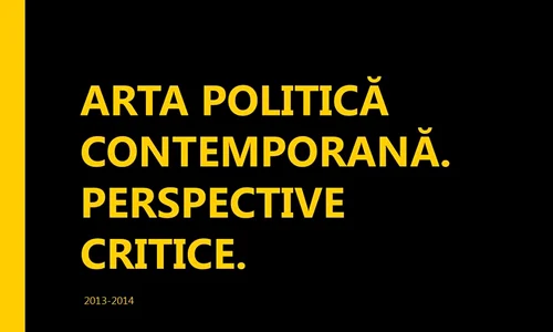 Arta politică contemporană Perspective critice jpeg