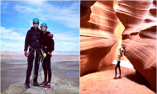 Ivanka Trump in excursie in Canionul Antilopei din Utah jpg