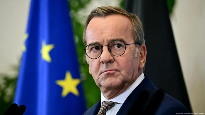 Ministrul german al apărării, Boris Pistorius