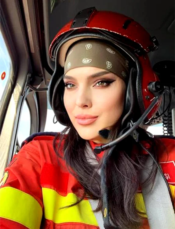 Medicul GiorgianaLoredana Matei are 33 de ani şi ia parte zilnic la misiuni de salvare