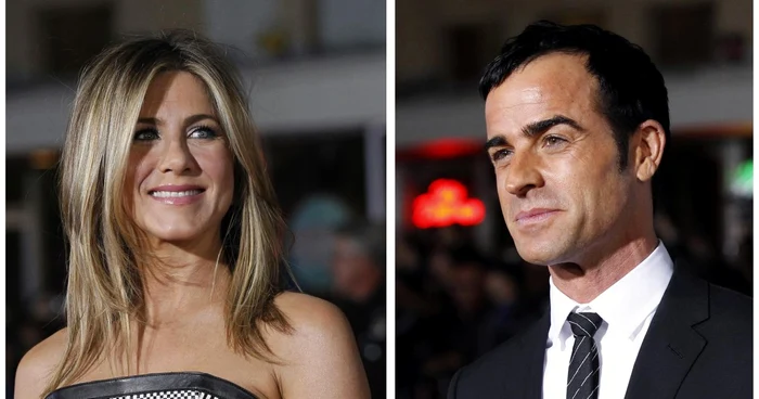 Jennifer Aniston s-a logodit cu Justin Theroux. FOTO Reuters