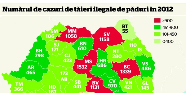 harta greenpeace defrisari adevarul
