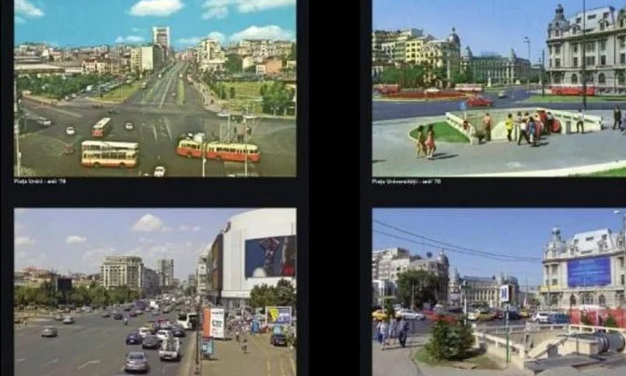 Bucureştiul, în oglindă: anii 60 versus anul 2012 jpeg