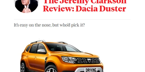 dacia duster jeremy clarkson