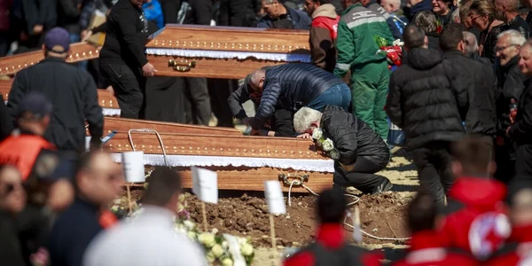 Funeralii Macedoniade Nord foto X jpg