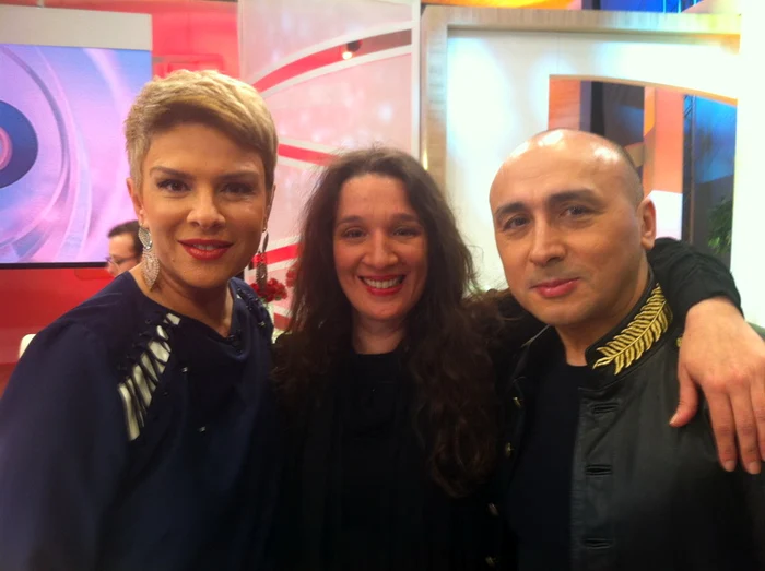 
    Teo Trandafir, Dulce Pontes si Marcel Pavel  