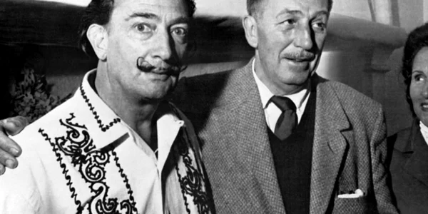 salvador dali si walt disney foto afp
